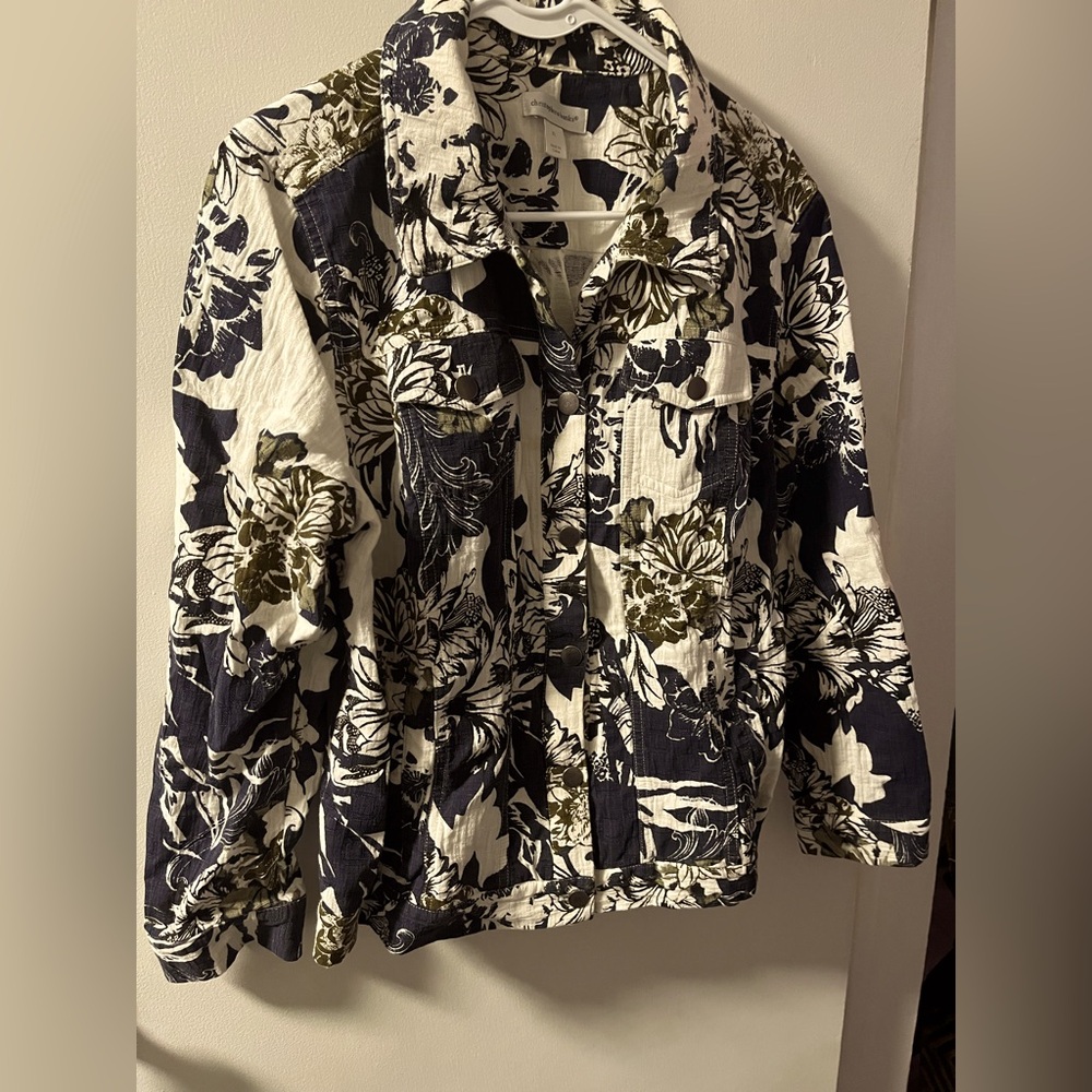 Flowered Levi Jacket